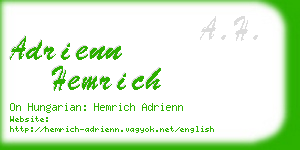 adrienn hemrich business card